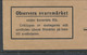 M 1a, Open Corners . Envelop With Replay Stamp. Small National Coat Of Arms. . MNH (**) See Description And Scans - Militärmarken