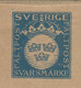 M 2a. Envelop With Replay Stamp. Small National Coat Of Arms. . MNH (**) See Description And Scans - Militärmarken