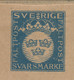 M 2a. Envelop With Replay Stamp. Small National Coat Of Arms. . MNH (**) See Description And Scans - Militari