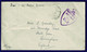 Ref 1564 -  WWII 1945 Censored Cover - Egypt To Birmingham - Storia Postale