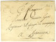 MOREZ (L N° 1a) Sur Lettre Avec Texte Daté Morez En Montagne Le 30 Août 1787 Pour Besançon. - TB. - Sonstige & Ohne Zuordnung