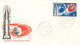 Gabon, Gabun 1966 Conquest Space 2x FDC + Stamps Perf. - Afrika