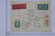 BD9 FRANCE BELLE LETTRE RECOM. RRR 1930 DEAUVILLE A VIENNE +REV. A LIMOGE PAIRE B.I.T AV. BORD E FEUILLE +AFFR. PLAISANT - 1927-1959 Lettres & Documents