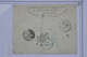 BD9 FRANCE BELLE LETTRE RECOM. RRR 1930 DEAUVILLE A VIENNE +REV. A LIMOGE PAIRE B.I.T AV. BORD E FEUILLE +AFFR. PLAISANT - 1927-1959 Lettres & Documents