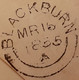 Delcampe - UK GB GREAT BRITAIN 1855 7d Internal Rate Registered Cover Bearing 6d Embossed + 1d Red To Whalley, Cds Blackburn/todmod - Brieven En Documenten