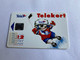 18:060 - Norway Chip 006b 41397 Icehockey ( Sticker On Card ) - Noorwegen