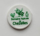 JETON De CADDIE Plastique DOMAINE APICOLE DE CHEZELLES (Indre 36) VERT - Jetons De Caddies