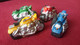 Magnet, Motorcycles, 4 Pieces In 4 Different Colors, 4 X 2,3 Cm - Sonstige & Ohne Zuordnung