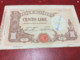 Italia Regno Banconota Da 100  16 Agosto 1919 Lire Vittorio Emanuele III Ottima Conservazione - 100 Lire