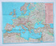 1969 JAT Yugoslav Airlines Route Maps Europe & Inland Flights - Publicités