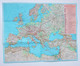 1969 JAT Yugoslav Airlines Route Maps Europe & Inland Flights - Werbung