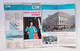 Alitalia Airlines Advertising Brochure CIM Shopping Centre Roma City Plan Map - Pubblicità