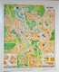 Alitalia Airlines Advertising Brochure CIM Shopping Centre Roma City Plan Map - Advertisements