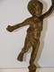 Delcampe - *JOLI BOUGEOIR BRONZE ANGELOT PUTTI XXe COLLECTION DECO BOUGIE VITRINE  E - Candeleros, Candelabros Y Palmatorias