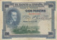 CRBS0420 BILLETE ESPAÑA 100  PESETAS 1925 CON DOBLE RESELLO MBC 15 - 100 Peseten