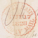 Ireland Cork Midday Mail Dublin Penny Post 1828 Cover Bandon To Dublin POST PAID MIDDAY MAIL 17 JY 1828 - Prefilatelia