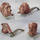 ° PIPE TETE MARIN FUMEUR DE PIPE EN BRUYERE @ Tabac Fumeur Sculpture Mer - Meerschaumpfeifen