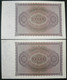 2x 100.000 Mark.1.2.1923 - FZ K Mit Laufender KN - Reichsbank (DEU-93d) - 100000 Mark