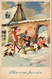 PC DISNEY, BAMBI, BONNE ANNÉE, Vintage Postcard (b43818) - Disneyland