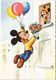 PC DISNEY, MICKEY AND MINNIE MOUSE, Vintage Postcard (b43833) - Disneyland