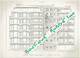 3 PLANS DESSIN 1899 PARIS 16° IMMEUBLE AVENUE HENRI MARTIN ARCHITECTE HENRI PAUL NENOT - Parigi