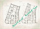 3 PLANS DESSIN 1899 PARIS 16° IMMEUBLE AVENUE HENRI MARTIN ARCHITECTE HENRI PAUL NENOT - Parigi