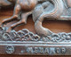 Delcampe - Ancienne Plaque D'Estampage En Cuivre De Metsamor,  Vintage Copper Stamping Plate Of Metsamor - Cuivres