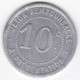 30. Gard. La Grand Combe. Société Grand' Combienne D'alimentation 10 Centimes, En Aluminium Rond - Monetary / Of Necessity