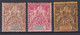 CONGO - YVERT N°20+22/23 DEFECTUEUX - COTE = 173 EUR. - Unused Stamps