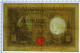 100 LIRE BARBETTI GRANDE B AZZURRO TESTINA FASCIO 12/02/1927 BB/BB+ - Regno D'Italia – Autres