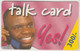 KENYA - Talk Card Yes! , Kencell Refill Card , Expiry Date:31/12/2002, 300 Sh ,used - Kenya