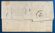 USA Lettre New York 1829  Pour Bordeaux + Griffe Entrée Rouge "Pays D'outremer Par Le Havre" + Dateur A En Rouge !! - …-1845 Prephilately