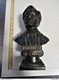 9999 - LADE 58 - Wagner Metalen Buste Gesigneerd Door L Piedboeuf - Metal STATUE - 261 Gram - Metallo