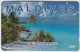 MALDIVES - Coconut Palms,CN:4MLDD, 20Rf, Used - Maldives