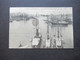 Frankreich 1903 Sage MiF Mit Allegorie PK Marseille Port Mit Segelbooten Auslands PK In Die Schweiz Nach Lavey - Village - Sailing Vessels