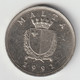 MALTA 1991: 1 Lira, KM 99 - Malta