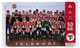 Faroe - Faroese Telecom (Magnetic) - Football Team - 04.2002, 50Kr. 3.000ex, NSB - Faroe Islands