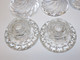 Delcampe - *LOT De 5 Bougeoirs Cristal Et Verre France Biot Ou Autre Collection Bougies  E - Candeleros, Candelabros Y Palmatorias