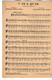 VP20.373 - PARIS - Ancienne Partition Musicale ¨ Y'en A Qu'un ¨ Crée Par MILTON Et FABRIS ..... - Scores & Partitions