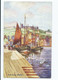 Postcard Yorkshire Fish Quay Whitby E.t.w. Dennis Posted 1949 - Whitby