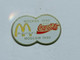 Pin's McDonald's - McDo MOSCOU Avec COCA-COLA - Pins MOCKBA MacDonald Et COCA COLA - Badge McDonald's 1990 - McDonald's