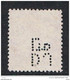 AUSTRALIA:  1932  LYRA  BIRD  -  1 S. USED  STAMP  -  PERFIN  -  YV/TELL. 88 - Perforés