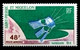 Saint Pierre Et Miquelon 1966 Satellite D1 FDC + Stamp - Amérique Du Nord