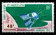 Saint Pierre Et Miquelon 1966 Satellite D1 FDC + Stamp - América Del Norte