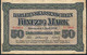 LITHUANIA  KOWNO  PR132 50 MARK 1918  German Occupation                FINE +        NO P.h. - Litouwen