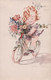 CPA Illustrateur - Mauzan - Fillette à Vélo Avec Fleurs Et Fer à Cheval - Mauzan, L.A.