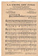 VP20.384 - PARIS - Ancienne Partition Musicale ¨ La Crise Est Finie ¨ Paroles De LENOIR X COLPE / Musique De WAXMAN .... - Noten & Partituren