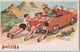 CPA Illustrateur Chaperon Jean - Humour - Femme Dans Une Voiture Pendant Que Les Autres Poussent - Chaperon, Jean