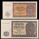 10 + 20 Deutsche Mark Berlin DDR 1955 | MUSTERNOTEN | AA012345 + AA0123456 | DDR-12M1 + DDR-13M1 | Sehr Guter Zustand! - Collezioni