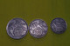 P1-042 Money Monnaie Coin Espana Espagne Spain Espanha Spanien Spagna Spanje Hiszpania Franco 1957 Lot 3 Pieces - Autres & Non Classés